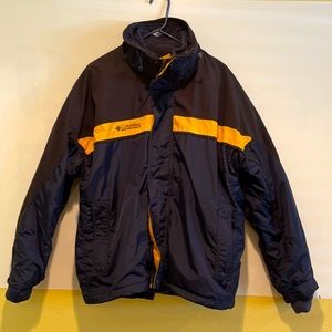VTG Columbia Men’s Large “Bugaboo” (3in1) Blue/Yellow Jacket